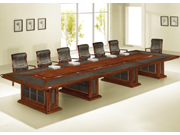 实木会议台 Solid Wood Conference Table